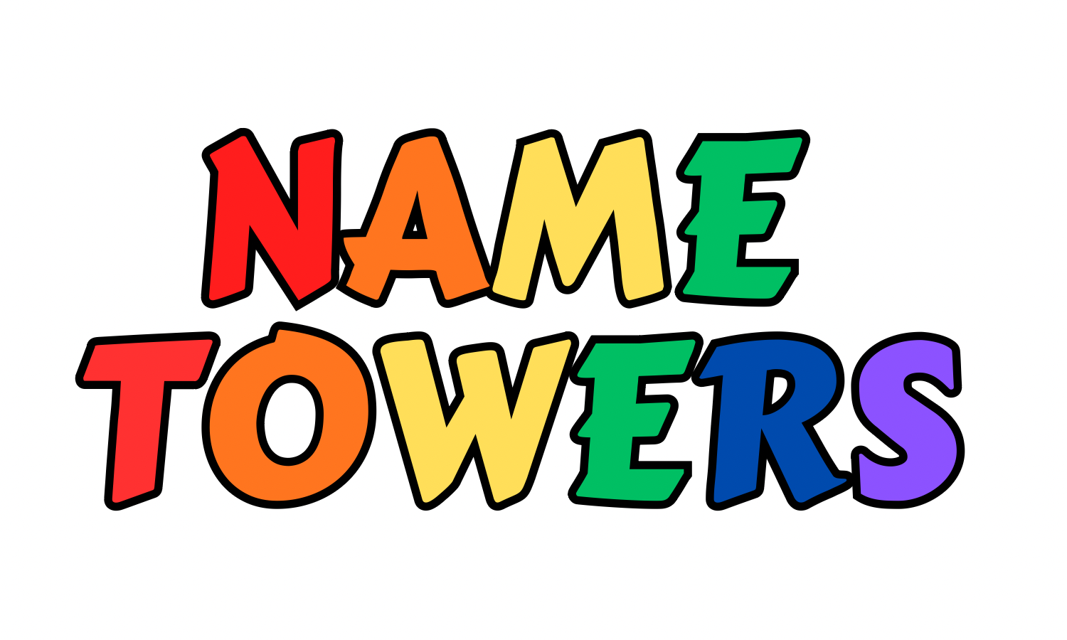 Customized Name Towers