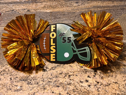 Cheer Sticks w/Cowbell option