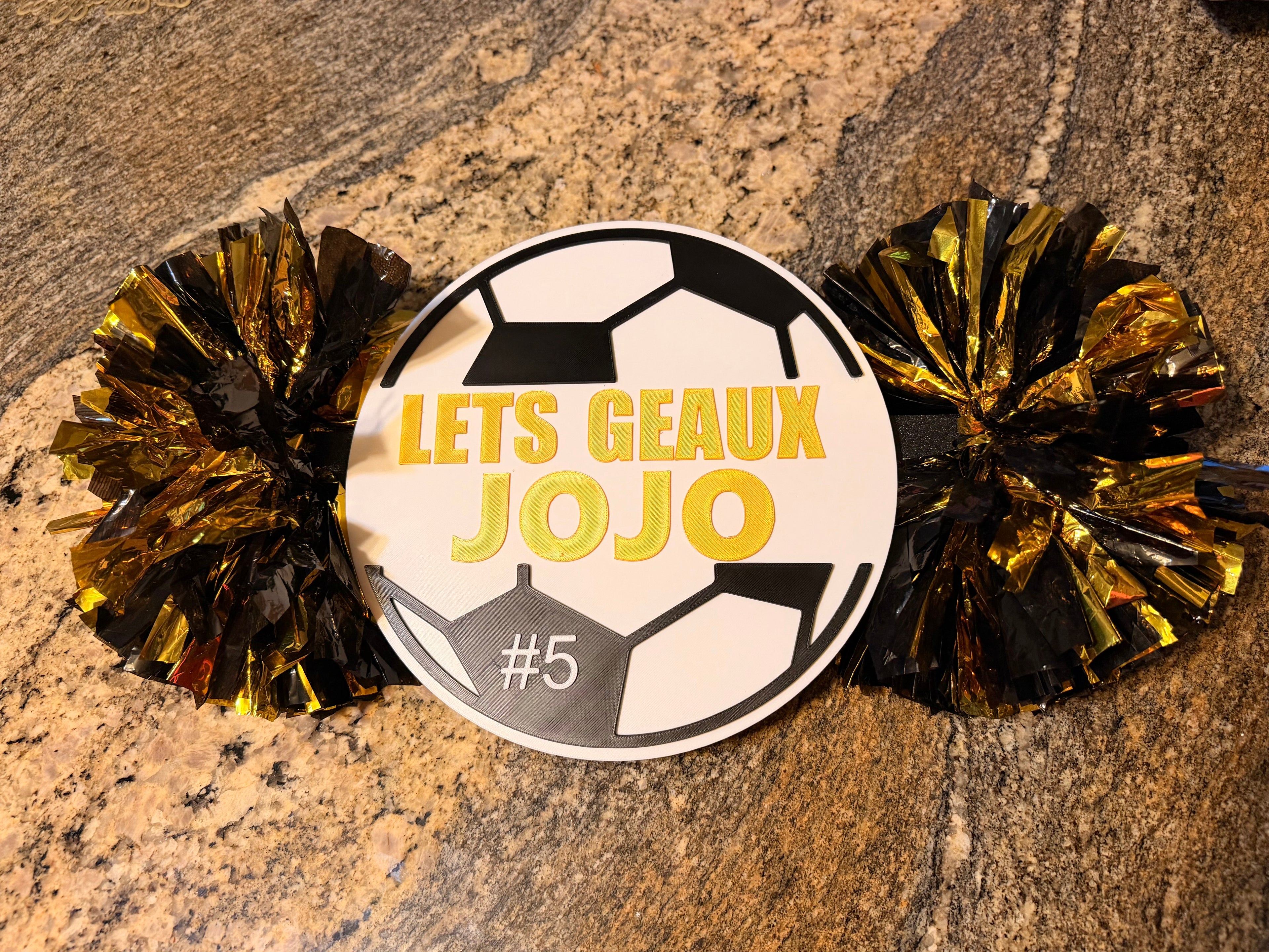 Cheer Sticks w/Cowbell option
