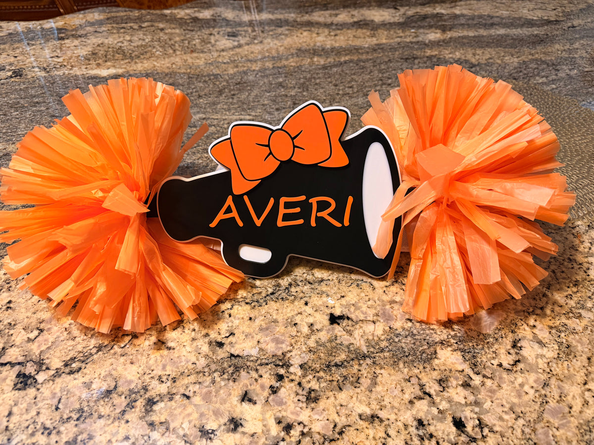 Cheer Sticks w/Cowbell option